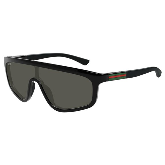 NWT GUCCI SUNGLASSES, SPORT UNISEX BLACK EYEWEAR GUCCI - Picture 1 of 3
